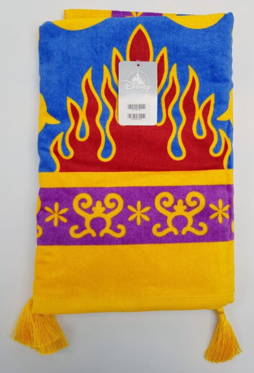 Disney Store Aladdin Magic Flying Carpet Design Beach Towel