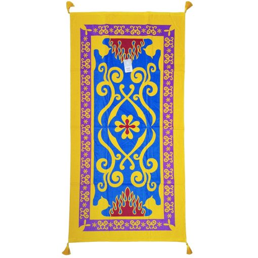 Disney Store Aladdin Magic Flying Carpet Design Beach Towel