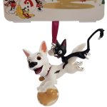 Disney Store Bolt, Mittens & Rhino Christmas Tree Ornament Decoration Sketchbook 2019