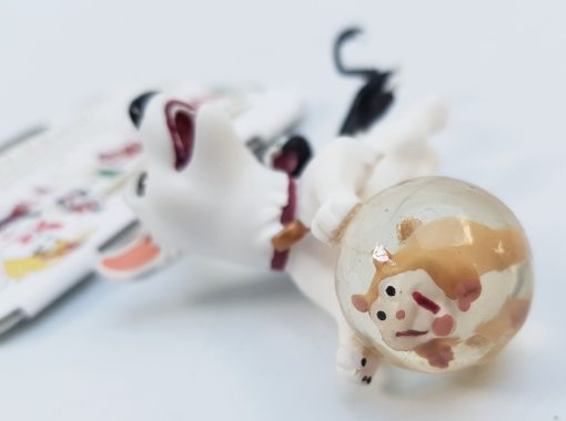 Disney Store Bolt, Mittens & Rhino Christmas Tree Ornament Decoration Sketchbook 2019