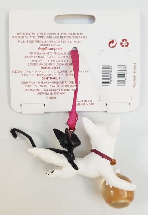 Disney Store Bolt, Mittens & Rhino Christmas Tree Ornament Decoration Sketchbook 2019