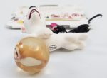 Disney Store Bolt, Mittens & Rhino Christmas Tree Ornament Decoration Sketchbook 2019
