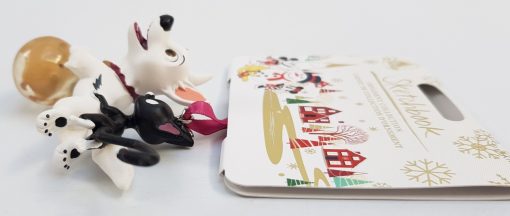 Disney Store Bolt, Mittens & Rhino Christmas Tree Ornament Decoration Sketchbook 2019