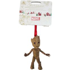 Disney Store Guardian Of The Galaxy Groot Christmas Tree Ornament Decoration Sketchbook 2019