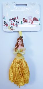 Disney Store Beauty & The Beast Princess Belle Christmas Tree Ornament Decoration