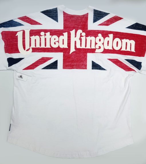 Disney World EPCOT United Kingdom Spirit Jersey Top Adults Large L