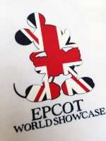 Disney World EPCOT United Kingdom Spirit Jersey Top Adults Large L