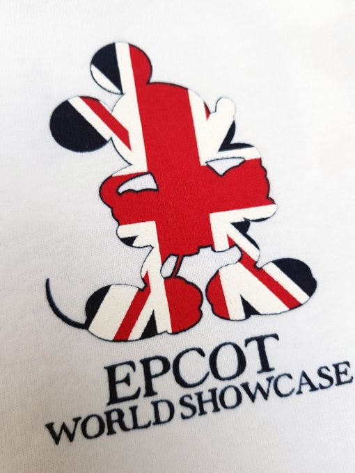 Disney World EPCOT United Kingdom Spirit Jersey Top Adults Large L