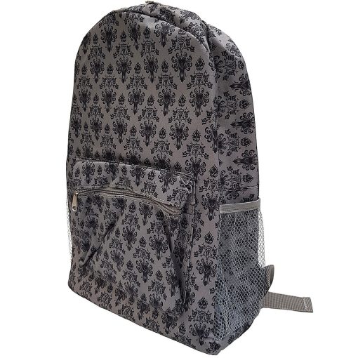 Disney World Haunted Mansion Wallpaper Print Backpack Bag