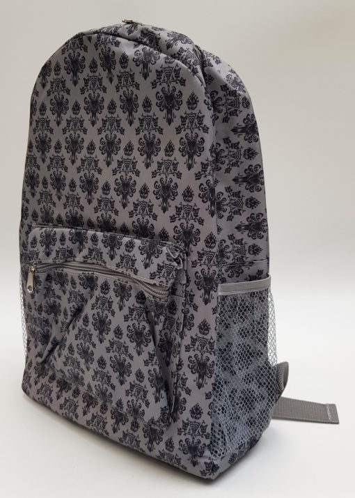 Disney World Haunted Mansion Wallpaper Print Backpack Bag