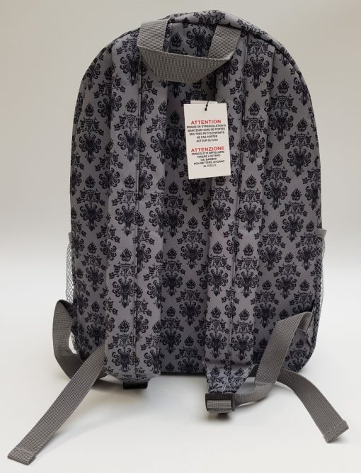 Disney World Haunted Mansion Wallpaper Print Backpack Bag