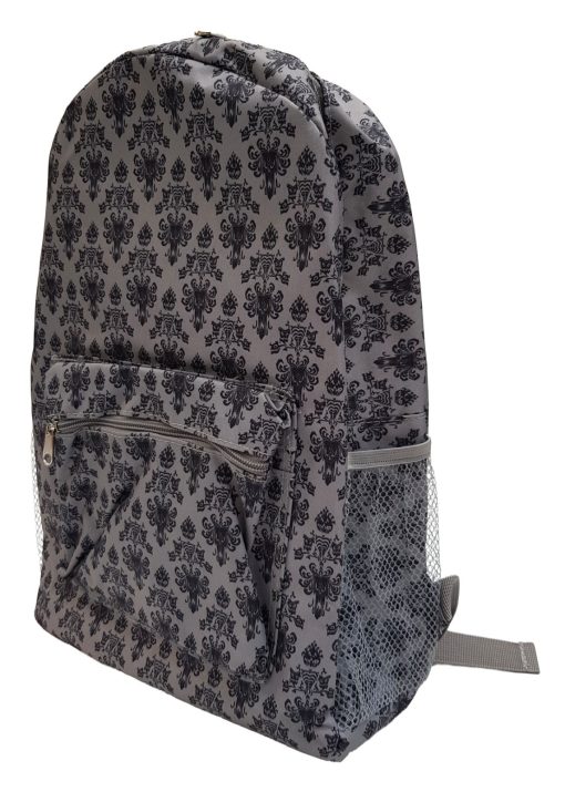 Disney World Haunted Mansion Wallpaper Print Backpack Bag