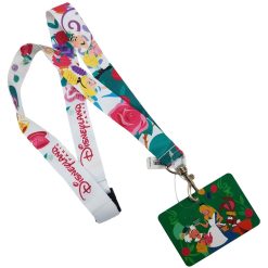 Disneyland Paris Alice In Wonderland Pin Trading Lanyard