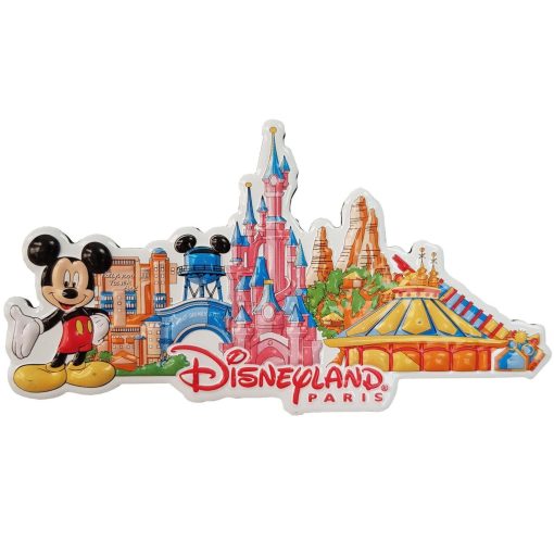 Disneyland Paris Logo & Attractions Rides Fridge Magnet Disneyland Paris Logo & Attractions Rides Fridge Magnet
