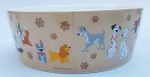 Disneyland Paris Ceramic Dog Bowl Single Pet Feeding Food Water 17cm Disney Park