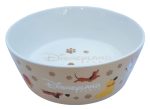 Disneyland Paris Ceramic Dog Bowl Single Pet Feeding Food Water 17cm Disney Park