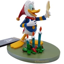 Disneyland Paris Donald Duck Christmas Figurine Ornament Figure 5" Disney Parks