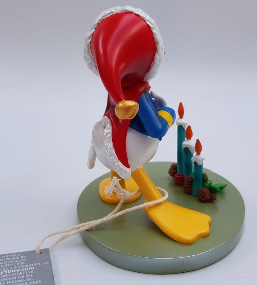 Disneyland Paris Donald Duck Christmas Figurine Ornament Figure 5" Disney Parks