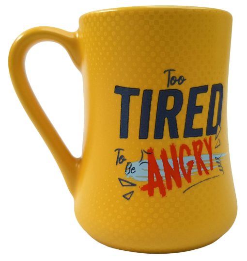 Disneyland Paris Donald Duck Morning Too Tired To Be Angry Demitasse Espresso Cup