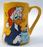 Disneyland Paris Donald Duck Morning Too Tired To Be Angry Demitasse Espresso Cup