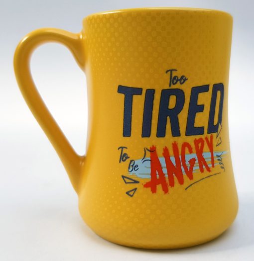 Disneyland Paris Donald Duck Morning Too Tired To Be Angry Demitasse Espresso Cup