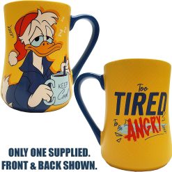 Disneyland Paris Donald Duck Morning Too Tired To Be Angry Mug