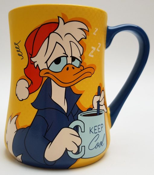 Disneyland Paris Donald Duck Morning Too Tired To Be Angry Mug
