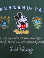 Disneyland Paris & Studios Logo Patch T-Shirt Green Adults L Large Disneyland Paris & Studios Logo Patch T-Shirt Green Adults L Large