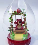 Disneyland Paris Toy Story Lotso Bear Glass Christmas Decoration Ornament