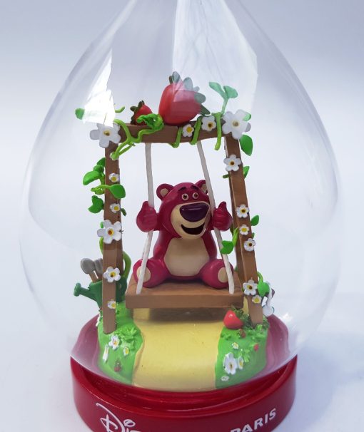 Disneyland Paris Toy Story Lotso Bear Glass Christmas Decoration Ornament
