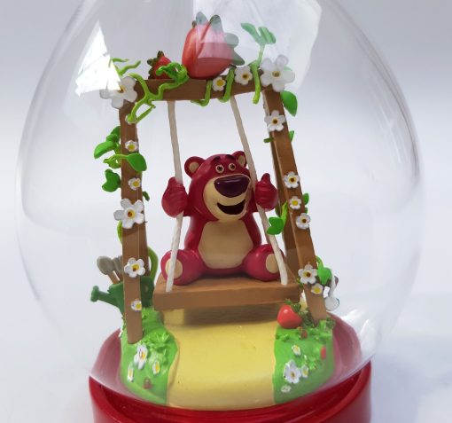 Disneyland Paris Toy Story Lotso Bear Glass Christmas Decoration Ornament