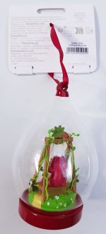 Disneyland Paris Toy Story Lotso Bear Glass Christmas Decoration Ornament