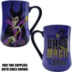 Disneyland Paris Maleficent Morning "Even Dark Magic Needs Sleep" Mug