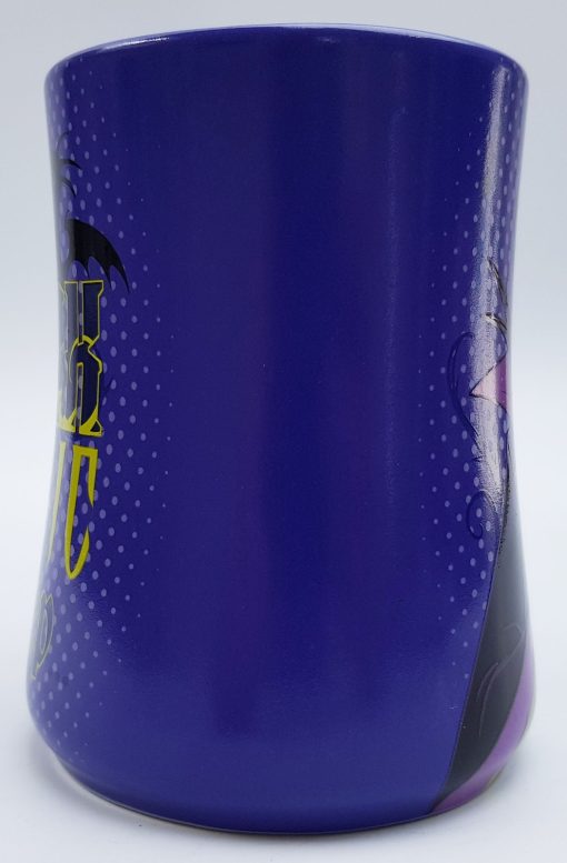 Disneyland Paris Maleficent Morning "Even Dark Magic Needs Sleep" Mug