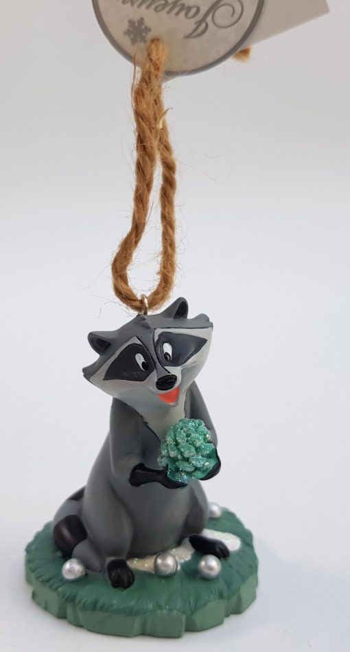 Disneyland Paris Pocahontas Meeko Christmas Tree Ornament Decoration