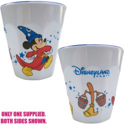 Disneyland Paris Mickey Mouse Fantasia Plastic Drinking Tumbler Cup Disney Parks