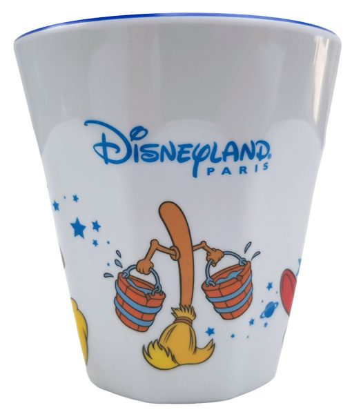 Disneyland Paris Mickey Mouse Fantasia Plastic Drinking Tumbler Cup Disney Parks