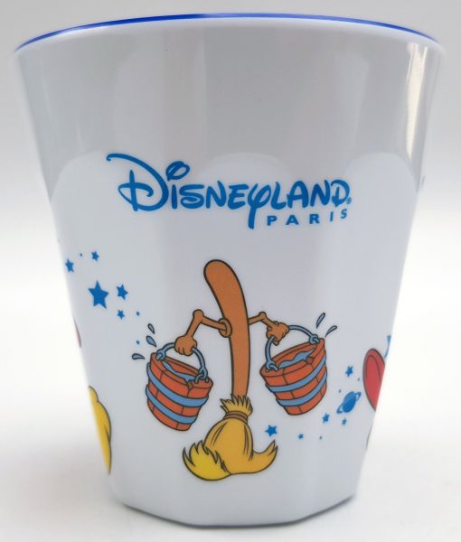 Disneyland Paris Mickey Mouse Fantasia Plastic Drinking Tumbler Cup Disney Parks