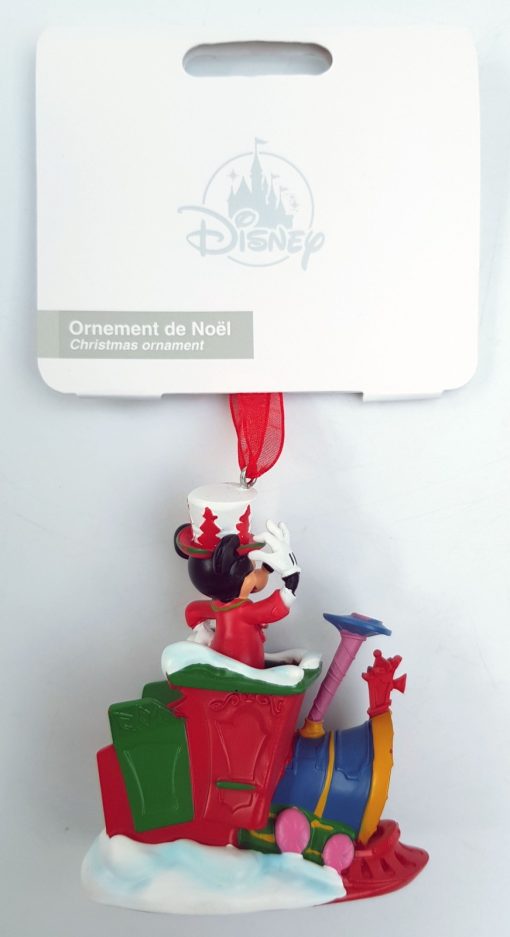 Disneyland Paris Mickey Mouse Train Parade Christmas Decoration Ornament