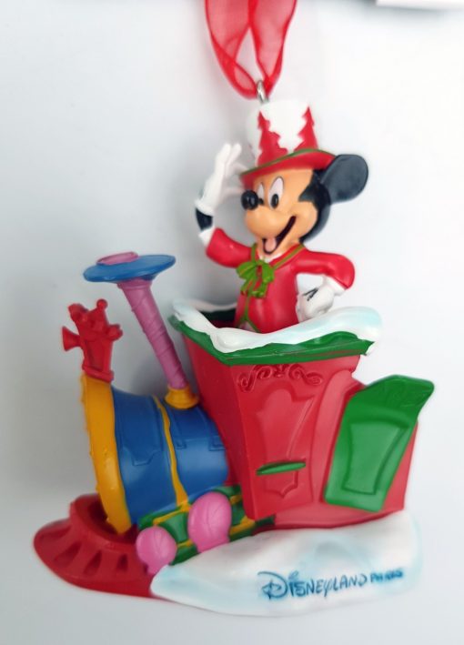Disneyland Paris Mickey Mouse Train Parade Christmas Decoration Ornament