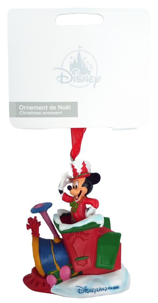 Disneyland Paris Mickey Mouse Train Parade Christmas Decoration Ornament