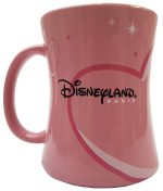 Disneyland Paris Minnie Mouse Character Portrait Pink Mug
