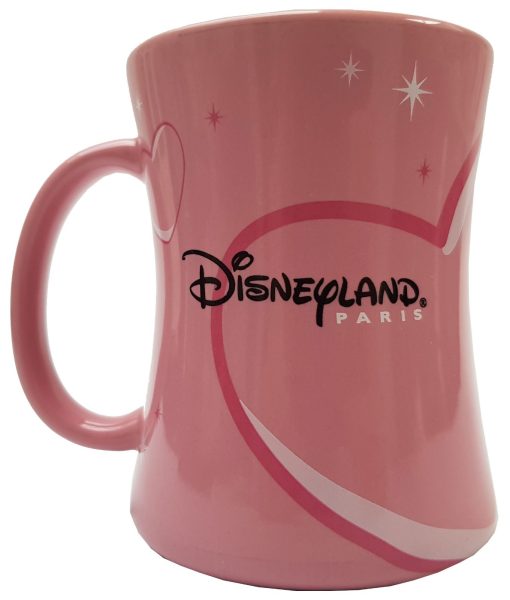 Disneyland Paris Minnie Mouse Character Portrait Pink Mug
