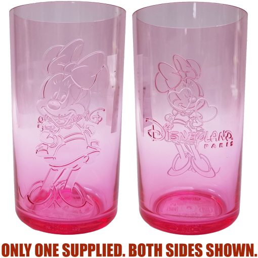 Disneyland Paris Minnie Mouse Plastic Drinking Tumbler Beaker Cup Disney Parks