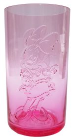 Disneyland Paris Minnie Mouse Plastic Drinking Tumbler Beaker Cup Disney Parks