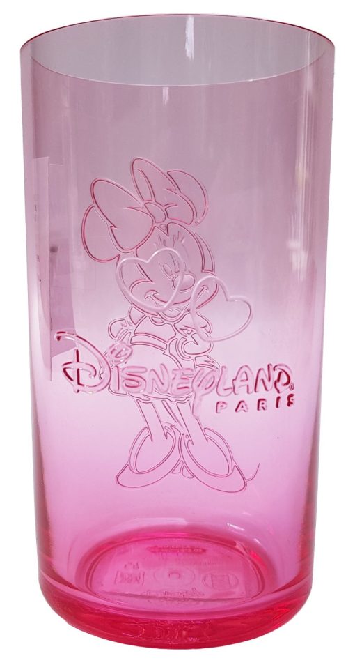 Disneyland Paris Minnie Mouse Plastic Drinking Tumbler Beaker Cup Disney Parks