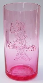 Disneyland Paris Minnie Mouse Plastic Drinking Tumbler Beaker Cup Disney Parks