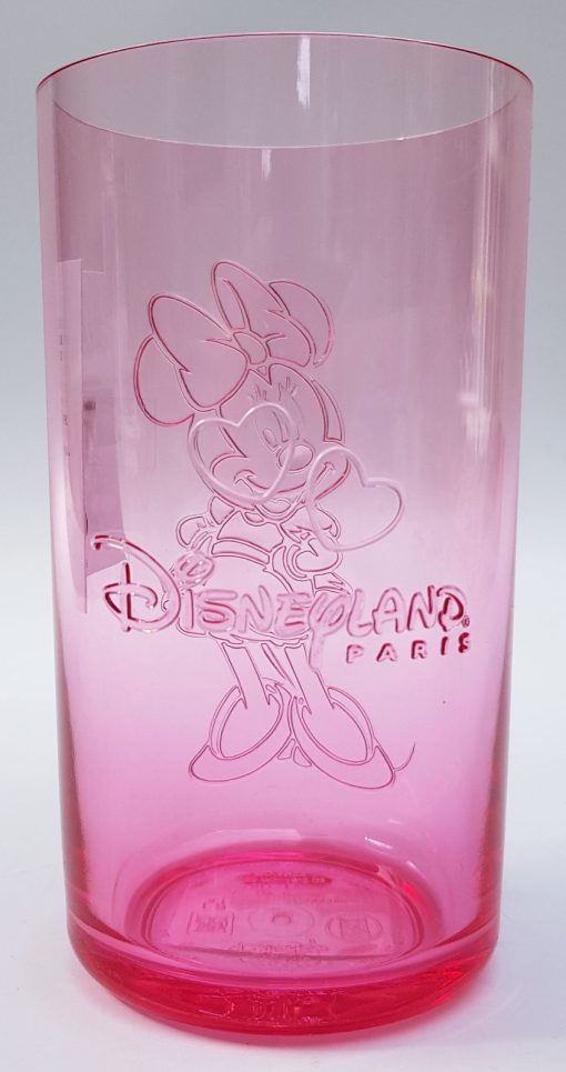 Disneyland Paris Minnie Mouse Plastic Drinking Tumbler Beaker Cup Disney Parks