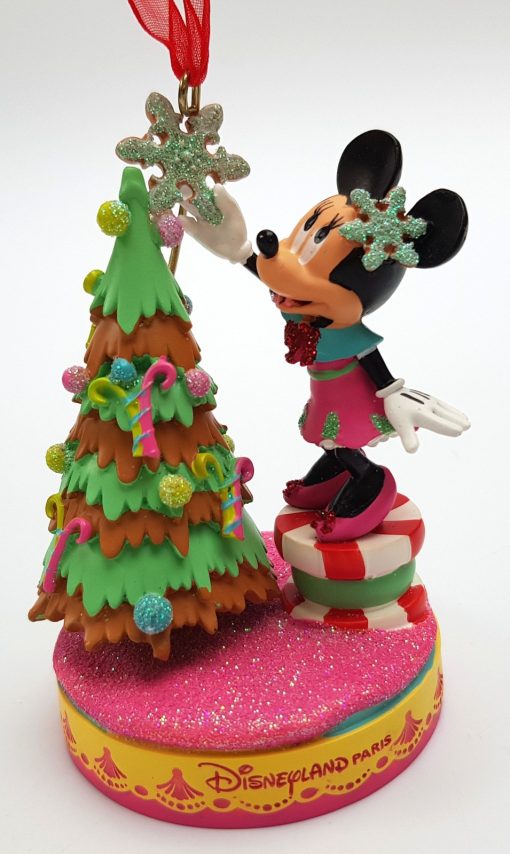 Disneyland Paris Minnie Mouse Parade Christmas Tree Decoration Ornament