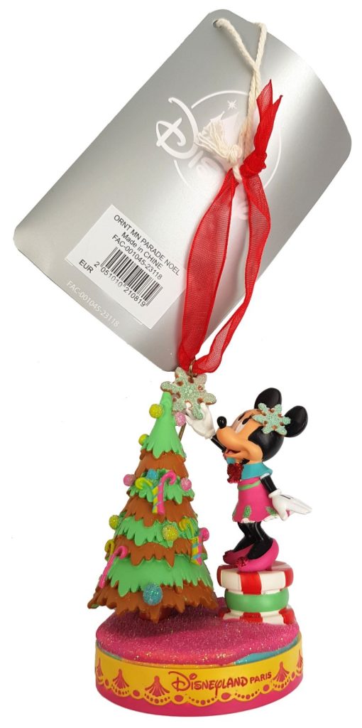 Disneyland Paris Minnie Mouse Parade Christmas Tree Decoration Ornament